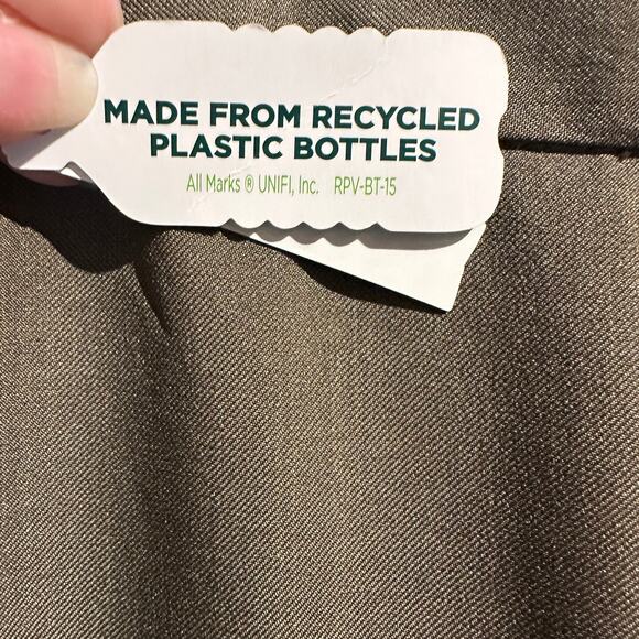 NWT Haggar Size 38x30 Dress Pants Olive Brown Classic Fit Plain Front Comfort - Picture 8 of 15